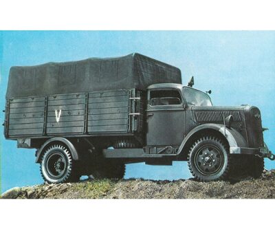 Italeri 0216S - Opel Blitz "S", grün - Bild 8