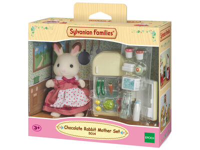 Sylvanian Families 5014 Schokoladenhasen Mutter mit Kühlschrank - Bild 7