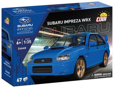 COBI 24648 - Subaru Impreza WRX blue in 1:35 - Bild 3