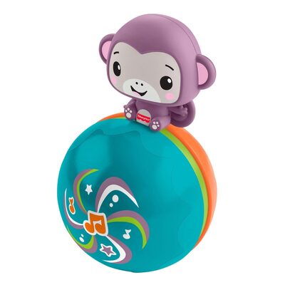 Fisher-Price Orange/Türkis/Mehrfarbig Crawl & Go Monkey (Dänisch, Deutsch, Englisch, Finnisch, Französisch, Griechisch, Italienisch, Niederländisch, Norwegisch, Polnisch, Portugiesisch, Russisch, Schwedisch, Slowakisch, Spanisch, Tschechisch, Ch, Ungarisc - Image 4