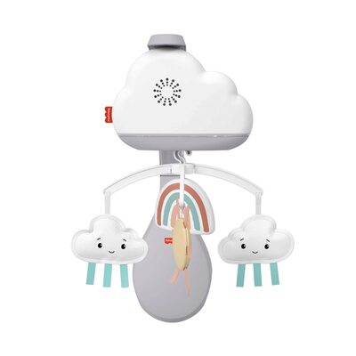 Fisher-Price Weiss/Grau Babymobile, Regenbogen - Image 6
