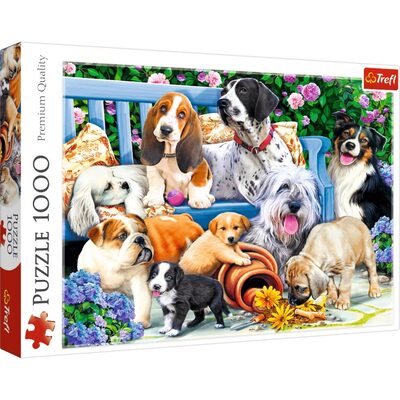 Trefl - Puzzle - Hunde Im Garten 1000 Teile - Bild 10