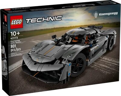 Lego Technic Koenigsegg Jesko Absolut In Dunkelgrau (42173) - Bild 19