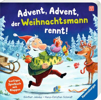 Ravensburger 42121 Advent, Advent, Der Weihnachtsmann Rennt! - Bild 8