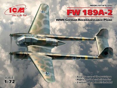 Icm 472292 1:72 Fw 189A-2 Wwii - Bild 7