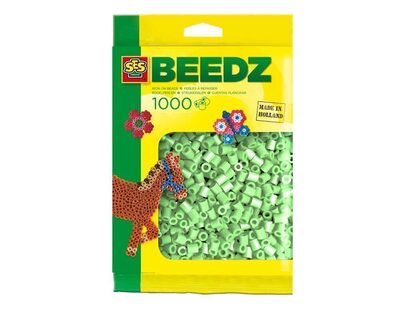 SES Creative Beedz Bügelperlen 1000 minzgrün, Kinderperlen-Set, 1000 Stück(e), Grün, Junge/Mädchen, 5 Jahr(e), 12 Jahr(e) - Bild 6