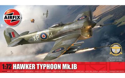 Airfix A02041B Hawker Typhoon Mk.IB Militärflugzeug-Plastikmodellbausatz - Bild 6