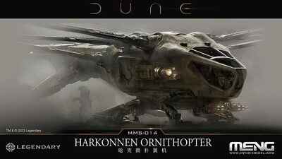 Meng Model Mms-014 Dune Harkonnen Omithopter - Bild 4