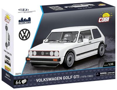 COBI 24614 - ACTION TOWN - Volkswagen Golf GTI (1976-1983) in weiß in 1:35 - Bild 7