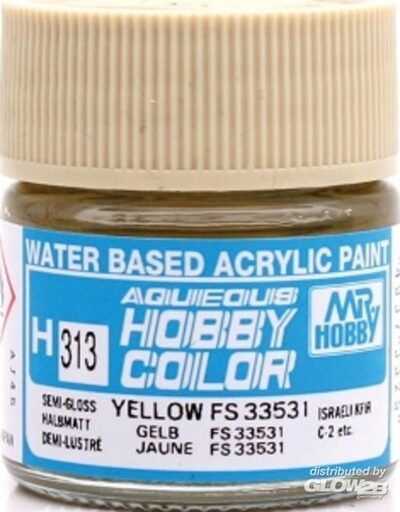 Mr Hobby Yellow Fs33531 paint pot
