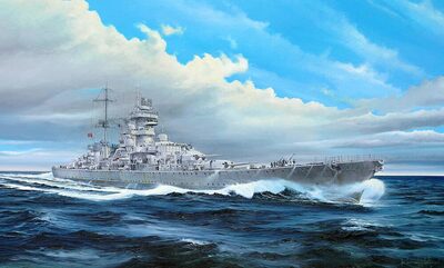 Trumpeter 05313 1:350 Dkm Prinz Eugen 1945 - Bild 3