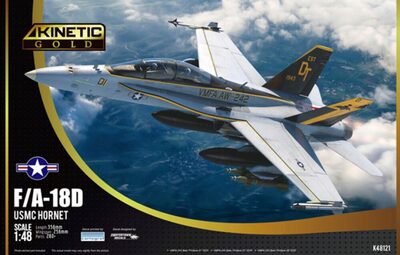 Kinetic 5348121 1:48 F/A-18D Usmc Vfma-225 W/Mf - Bild 4