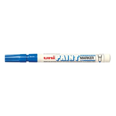 Uni-Ball , Marker, Permanent-Marker Paint (Px-21), Dunkelblau (1X) - Bild 5