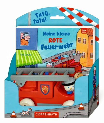 Meine kleine rote Feuerwehr, Pappbilderbuch, 12 Seiten, ab 1 Jahr - Bild 7