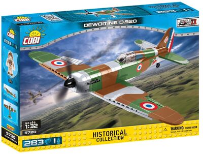 Cobi - Historical Collection - Dewoitine D.520 - Nr. 5720 - ab 9 Jhr. -Ovp- - Bild 4