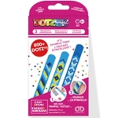 DOTZIES BY DIAMOND DOTZ - Diamond Painting Armbänder Blau | Kit (Bastelset) - Bild 6
