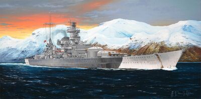 Trumpeter 5361 1:350 Dkm Scharnhorst - Image 5
