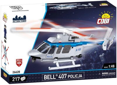 Cobi 26628 1:48 Bell 407 Policja - Polizei - Bild 6