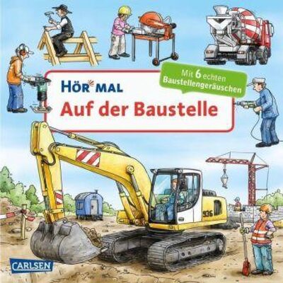 Hör mal Soundbuch Auf der Baustelle Bilderbuch mit Geräuschen ab 2 Jahren BONUS - Bild 8