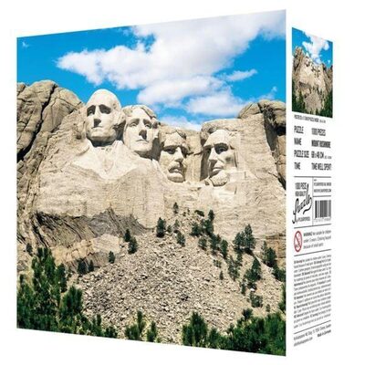 Kylskapspoesi - High Quality Puzzlle "Mount Rushmore" (1000 Teile) - Bild 6