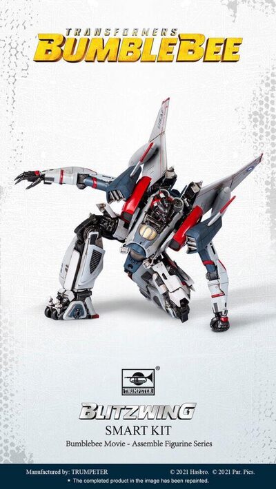 Trumpeter 03101 - 02 - Transformers Series TF- 6 Bumblebee Cybertron Blitzwing - Bild 5