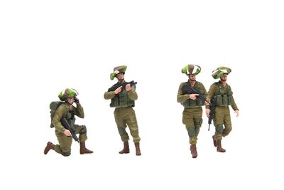 Meng HS 004 - IDF Infantry Set 2000 - Figuren - 1:35 - Bild 4