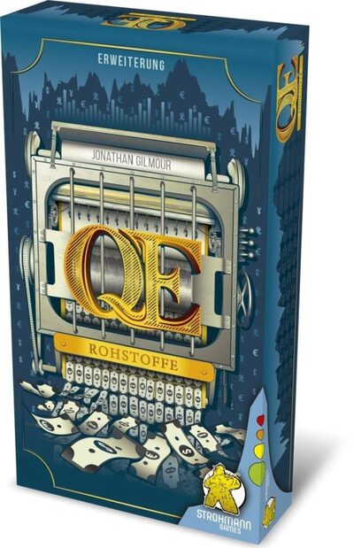 Strohmann Games, Q.E. – Rohstoffe, Erweiterung, Familienspiel, Strategiespiel, 3-5 Spieler, Ab 10+ Jahren, 30 Minuten, Deutsch, Green And Gold - Bild 11