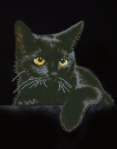 Diamond Dotz® Diamond Dotz Dd5001 Diamond Painting Schwarze Katze Geübte - Bild 5
