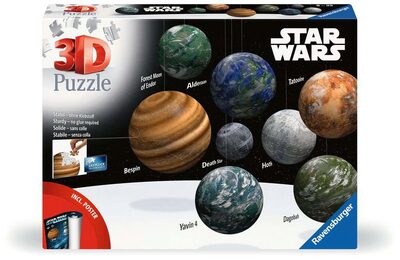 3D Puzzle Ball Himmelskörper der Star Wars Galaxie Ravensburger Originalverpackt - Image 11
