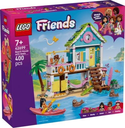 Lego Unisex Baby Mehrfarbig Lego® Friends 42699 Strandhaus Mit Robben - Image 19