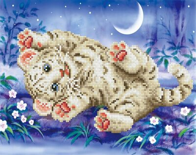 Diamond Dotz® Diamond Dotz Dd5005 Diamond Painting Baby Tiger Geübte - Image 4