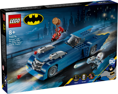 Lego® Dc Comics™ Super Heroes Jungen Lego® Dc Universe Super Heroes™ 76274 Batman™ Im Batmobil™ Vs. Harley Quinn™ Und Mr. Freeze™