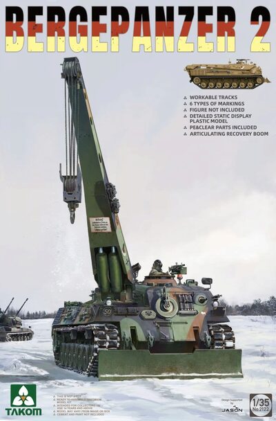 Takom Tak2122 1:35 Bergepanzer 2 - Bild 7
