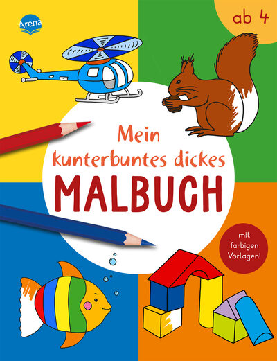 Arena Verlag Gmbh Mein Kunterbuntes Dickes Malbuch - Bild 4