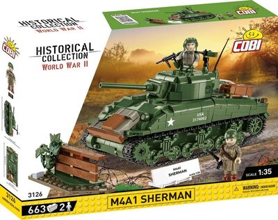 Cobi 3126 1:35 M4a1 Sherman - Bild 6