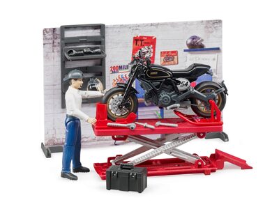 Bruder Die Profi Serie Bruder 62101 Bworld Motorradwerkstatt - Image 4