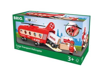 Brio Weiss/Rot Eisenbahn-Transporthubschrauber - Bild 7