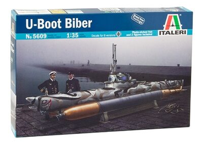 Carson Italeri Biber Kleinst-U-Boot Modellbausatz 1:35 - Bild 5
