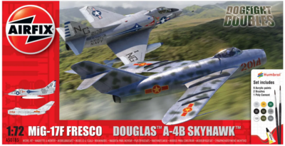 Airfix A50185 1:72 Mig 17F Fresco Douglas A-4B Skyhawk Dogfight Double - Bild 5