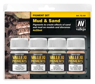 Vallejo 073191 Pigment-Set Schlamm Und Sand - Bild 6