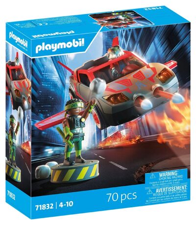 Playmobil Playmobil® Helden-Multifunktionsfahrzeug 71832 152 Mehrfarbig in Größe 99 - Image 8