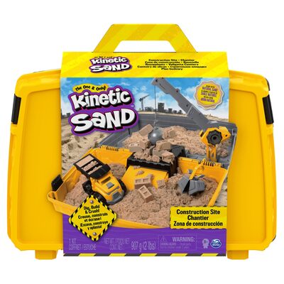 Kinetic-Sand-Spielzeug Grabe und zerstöre die Baustelle Koffer für Kinder a - Image 8