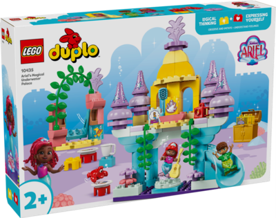 LEGO DUPLO Disney Arielles magischer Unterwasserpalast Schloss Spielzeug Figuren - Bild 11