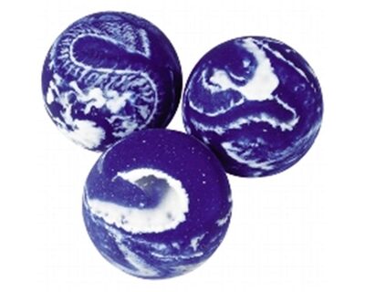 Goki Blau Gollnest & Kiesel Fb273 Flummy Mit Leuchteffekt Space Ø= 35 Mm, /Weiß Marmoriert - Image 4