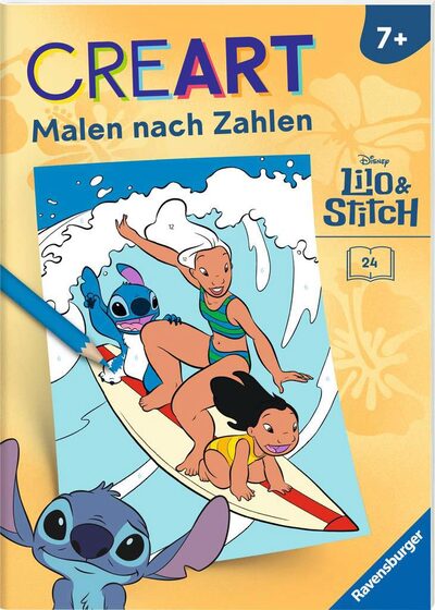 Ravensburger Mädchen 49864 Creart Malen Nach Zahlen Disney - Lilo & Stitch - Image 5