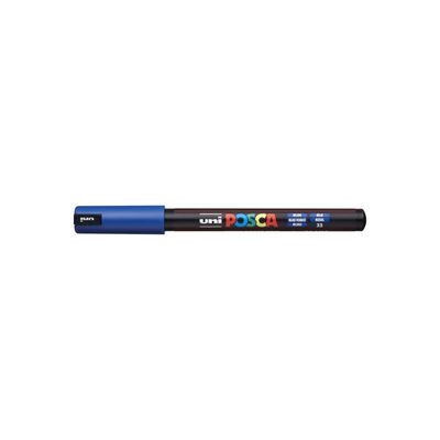 Faber Castell Schwarz Faber-Castell 181751 Marker Uni Posca Pc-1Mr Dunkelblau - Bild 4