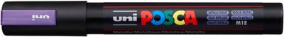 Faber Castell Schwarz Faber-Castell 182588 Marker Uni Posca Pc-5M Violett Metallic - Bild 5