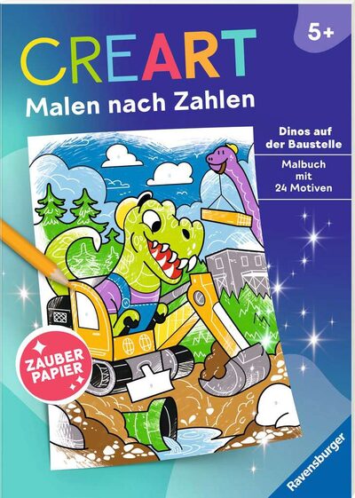 Manuel Kilger ~ CreArt Malen nach Zahlen ab 5 - Zauberpapier:  ... 9783473488599 - Image 8