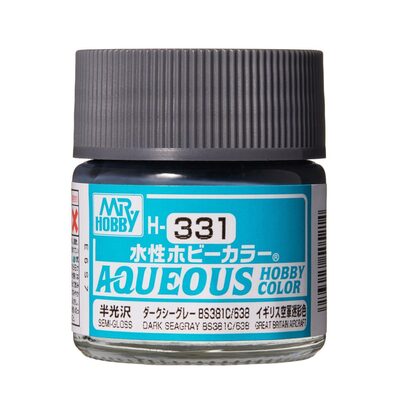 Mr Hobby Dark Seagray Bs381c/638 A paint pot