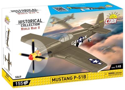 Cobi Mehrfarbig Mustang P-51B - Bild 7